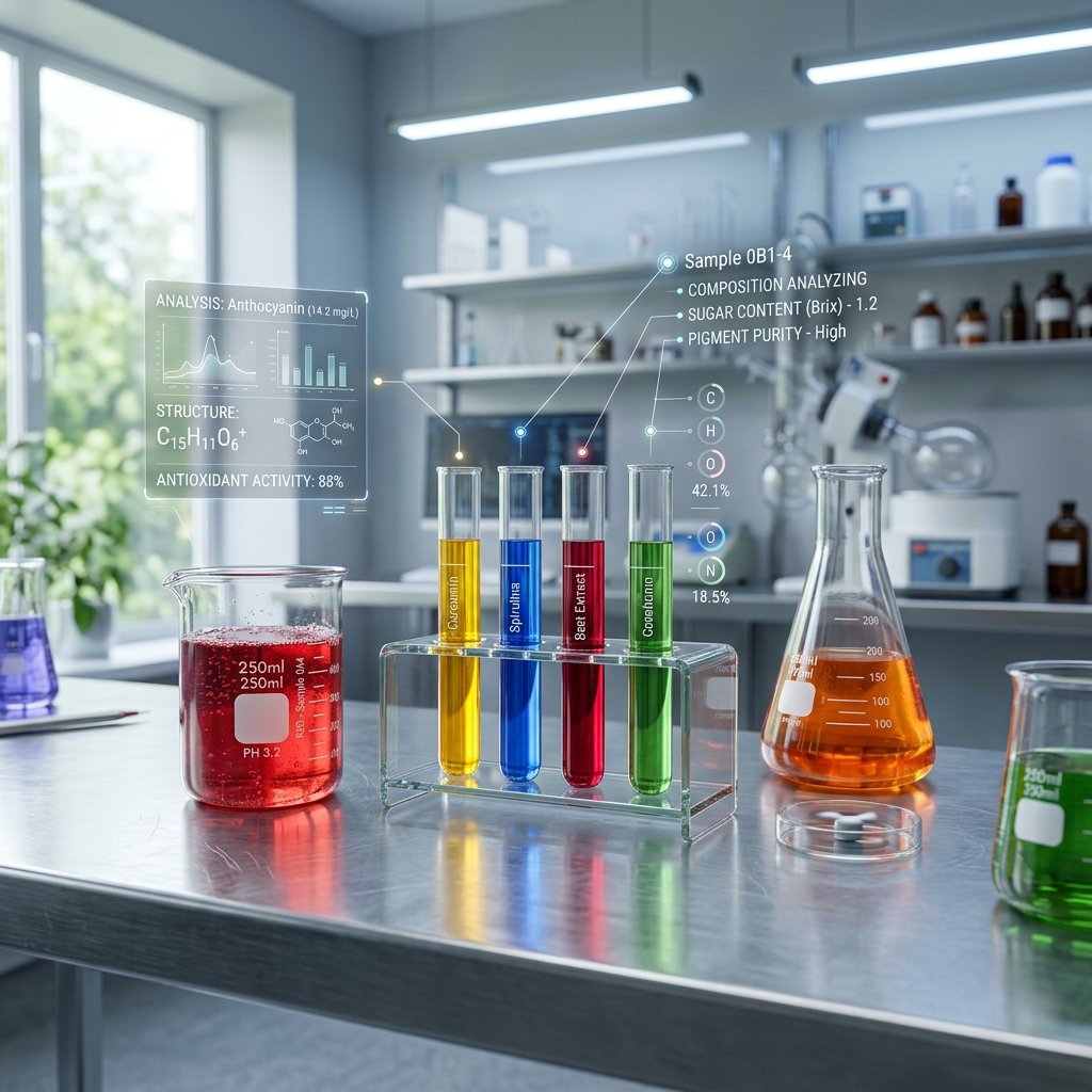 Interfață vizuală FoodLab AI pentru analiza unei probe alimentare